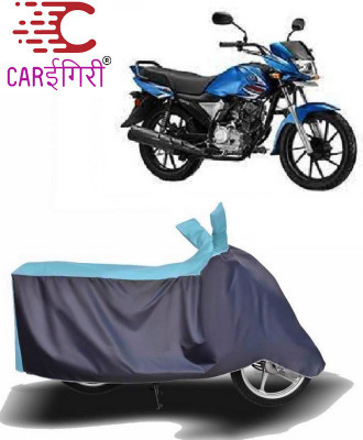 Carigiri Two Wheeler Cover for Yamaha(Saluto RX, Blue, Grey)