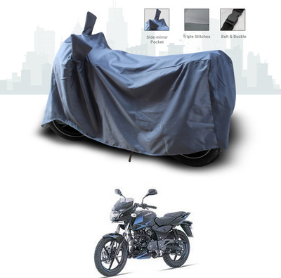 ANTHUB Two Wheeler Cover for Bajaj(Pulsar 150 DTS-i, Grey)