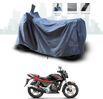 SEBONGO Two Wheeler Cover for Hero(Xtreme Sports, Grey)