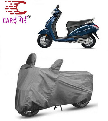 Carigiri Two Wheeler Cover for Honda(Activa 4G, Grey)