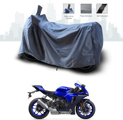 ANTHUB Two Wheeler Cover for Yamaha(YZF R1, Grey)