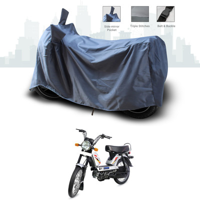 ANTHUB Two Wheeler Cover for TVS(Heavy Duty Super XL, Grey)