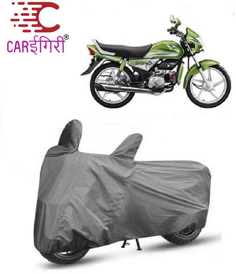 Carigiri Two Wheeler Cover for Hero(HF Deluxe Eco, Grey)