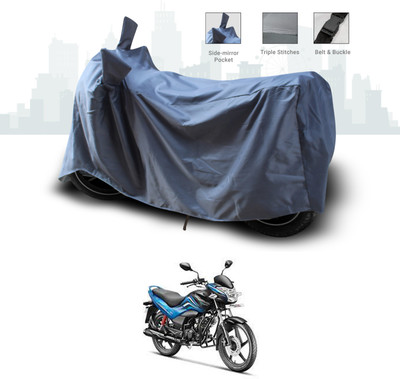 ANTHUB Two Wheeler Cover for Hero(Passion Xpro, Grey)