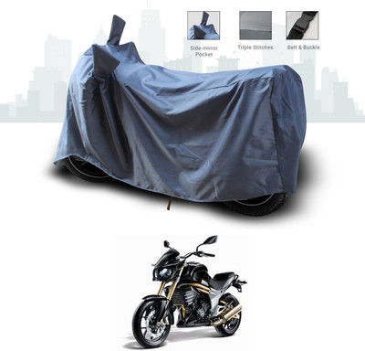 ANTHUB Two Wheeler Cover for Mahindra(Mojo, Grey)