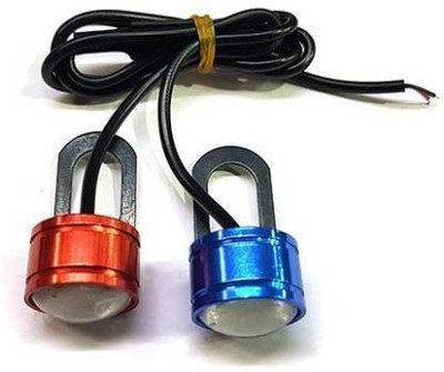 Generox Rear LED Indicator Light for Bajaj Platina 100 DTS-i(Blue, Red)