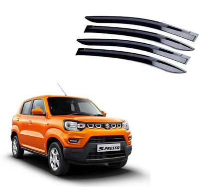 ASRAUTO For Front, Rear Wind Deflector(Tinted Maruti S-Presso VXI Petrol)