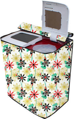 AAVYA UNIQUE FASHION Semi-Automatic Washing Machine  Cover(Width: 86.36 cm, Multicolor)