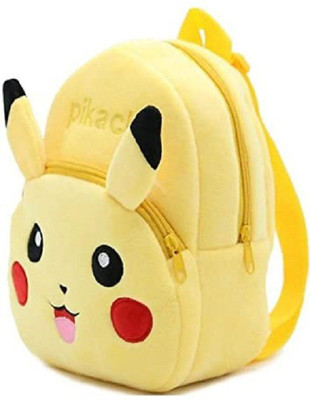 AMANVANI BM-Latch_yellow pikachu_624 12 L Backpack(Yellow)