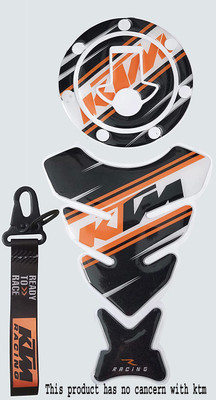 A1GRAPHIX KTM 125/200/250/300 TANKPAD STICKER Bike Tank Pad