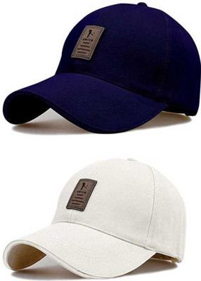SPORT COLLECTION Self Design Sports/Regular Cap Cap(Pack of 2)
