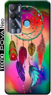 Rockerspot Back Cover for Tecno Pova Neo 2811(Multicolor, 3D Case, Silicon, Pack of: 1)