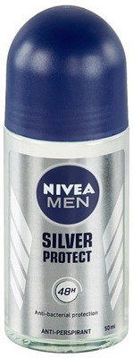 NIVEA SILVER PROTECT DEODORANT ROLL-ON 50ML PACK -1 Deodorant Roll-on  -  For Men(50 ml)