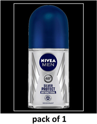 NIVEA SILVER PROTECT DEODORANT ROLL-ON 50ML 1- PACK Deodorant Roll-on  -  For Men(50 ml)