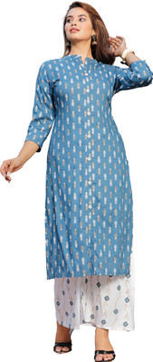 VISHAKHA STYLE Women Kurti Palazzo Set
