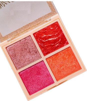 Lele Professional BB Wild Glowing 4 color eyeshadow Pressed Powder Brick Shade 04 12 g(Multicolor)