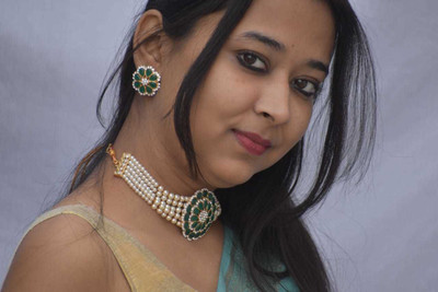 nirwana Brass Multicolor Jewellery Set(Pack of 1)