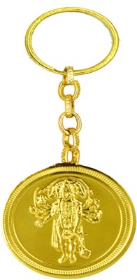 AFH Fashion Gold Charm Panchamukhi Hanuman Gifiting Key Chain Key Chain