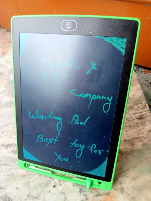 mayank & company 8.5 Inch LCD Writing tablet stylus Write & draw with this (color may vary)(Multicolor)