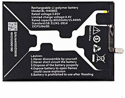 ROSKET Mobile Battery For  Gionee A1 (BL-N4000Z) 4010 mAh