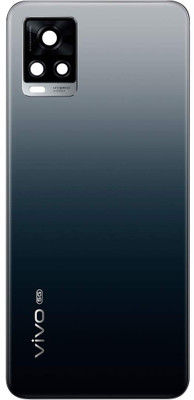 Unique4Ever Vivo V20 Pro With Camera Ring lens Back Panel(Midnight Jazz)