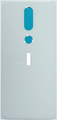 Sandreezz Nokia 4.2 (Glass) (With Logo Cover Tape) Back Panel(White)