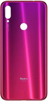 STARQ Xiaomi Xiaomi Redmi Note 7 Pro(Glass)/Redmi Note 7(Glass)/Redmi Note 7s(Glass) Back Panel(Nebula Red)