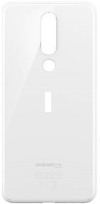 Sandreezz Nokia 5.1 Plus Back Panel(White)