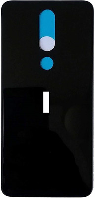 Sandreezz Nokia 5.1 Plus Back Panel(Black)