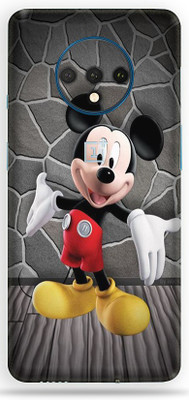 BugguSkin OnePlus 7T Mobile Skin(Ultra Superr Mickey Mouse Skin With High Matte Finish.)