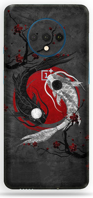 BugguSkin OnePlus 7T Mobile Skin(Ultra Super YIn Yang Skin With High Matte Finish.)