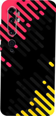 BUGGU Xiaomi Mi Note 10, xiaomi mi note 10 Mobile Skin(Ultra Super Abstract Lines Skin With High Matte Finish.)