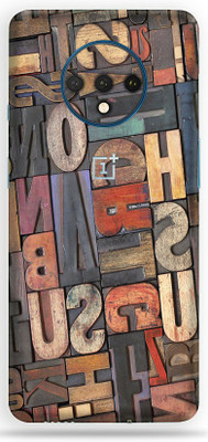 BugguSkin OnePlus 7T Mobile Skin(Ultra Super Letter Press Skin With High Matte Finish.)