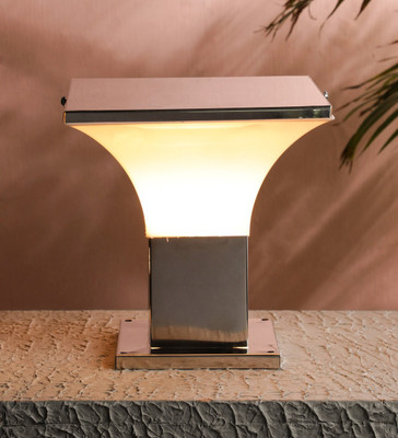 Sinoman GL Dilwale SS Gate Light Outdoor Lamp(Silver)