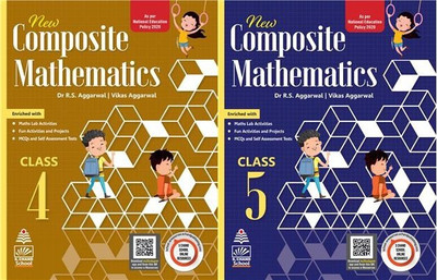 New Composite Mathematics Class 5+ New Composite Mathematics Class 4-Set Of Two Book (2020-2021 Exam)(Paperback, Dr. R.S Aggarwal, Vikas Aggarwal) New Composite Mathematics Class 5+ New Composite Mathematics Class 4-Set Of Two Book (2020-2021 Exam)(Paperback, Dr. R.S Aggarwal, Vikas Aggarwal)