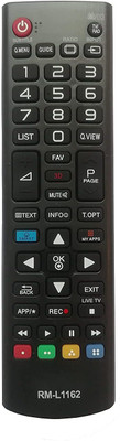 BhalTech RM-L1162 LCD LED Smart TV Universal Compatible for  LG Remote Controller(Black)