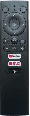 BhalTech Led LCD Smart tv Compatible for  Led (with Voice) MARQ Remote Controller(Black)