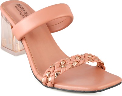 madam glorious Women Heels(Pink , 6)