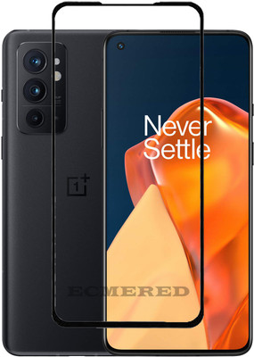 ECMERED Edge To Edge Tempered Glass for Oneplus 9RT(Pack of 1)