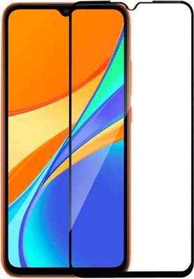 DMJHP Edge To Edge Tempered Glass for Mi Redmi 9C(Pack of 1)