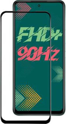 DMJHP Edge To Edge Tempered Glass for Infinix Hot 11s(Pack of 1)