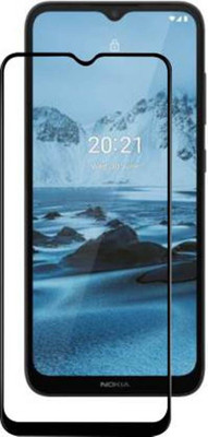 DMJHP Edge To Edge Tempered Glass for Nokia C20 Plus(Pack of 1)