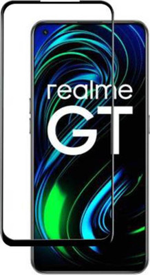 DMJHP Edge To Edge Tempered Glass for Realme GT 5G(Pack of 1)
