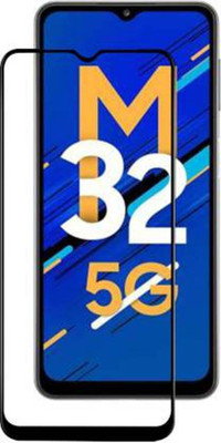 DMJHP Edge To Edge Tempered Glass for Samsung Galaxy M32 5G(Pack of 1)