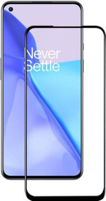 DMJHP Edge To Edge Tempered Glass for Oneplus 9(Pack of 1)