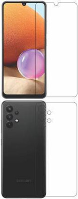 RUNEECH Front and Back Screen Guard for SAMSUNG GALAXY A32(Pack of 2)