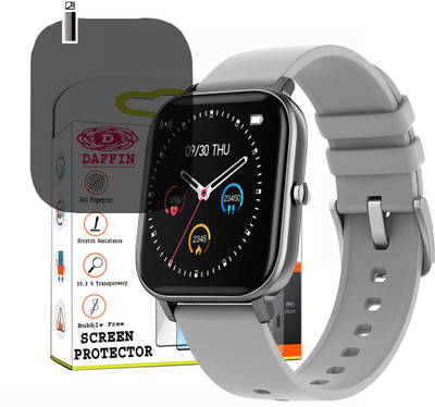 daffin Nano Glass for Fire-Boltt SpO2 Smartwacth Screen Guard(Pack of 1)