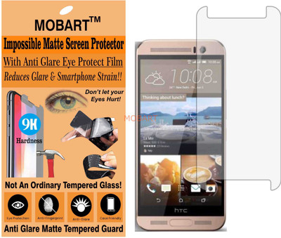 MOBART Tempered Glass Guard for HTC ONE ME (Matte Finish)(Pack of 1)