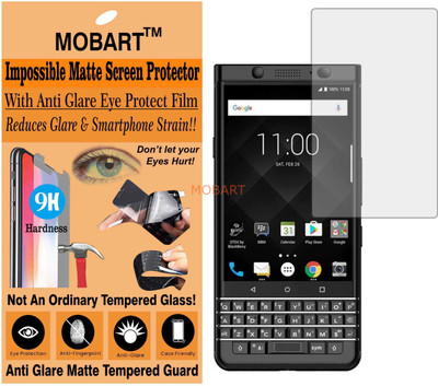 MOBART Tempered Glass Guard for BLACKBERRY KEY ONE (Matte Finish)(Pack of 1)