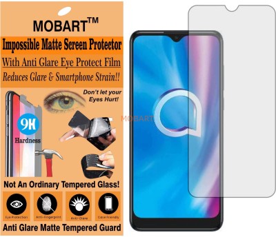 MOBART Tempered Glass Guard for ALCATEL 1S 2020 (Matte Finish)(Pack of 1)